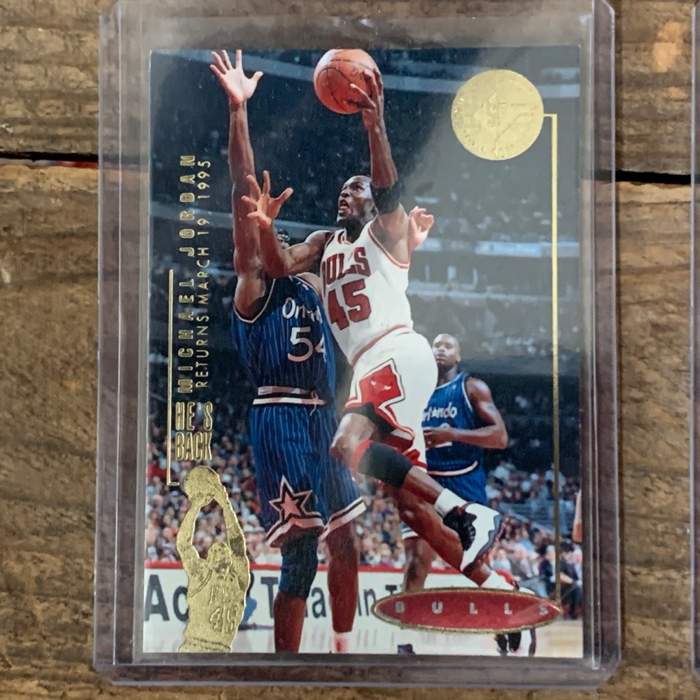 ⭐️HOST PICK⭐️ MICHAEL JORDAN NBA Cards, /Fleer '96-7 & Upper Deck 1995 - Picture 2 of 16